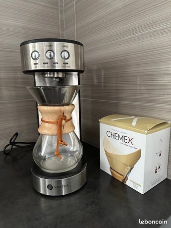 Cafetière chemex + cafetière Kottea