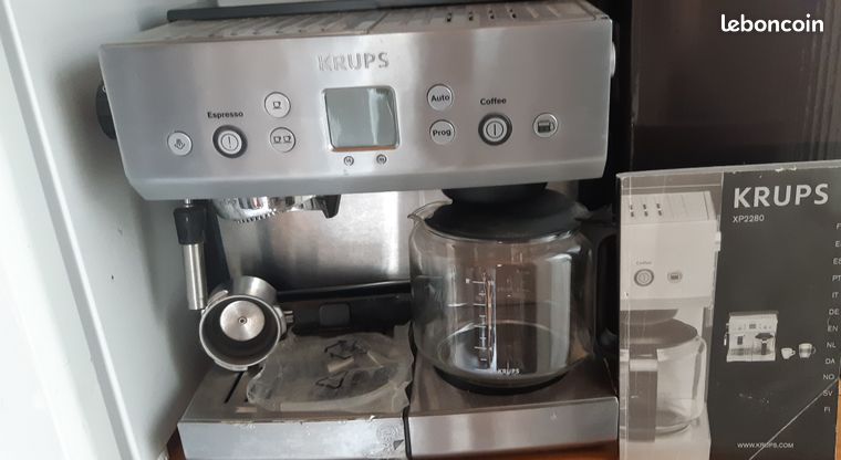 Cafetière combiné expresso krups