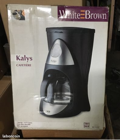 Cafetiere Electrique 12 à 15 tasses Pour Café Moulu avec Filtre Papier