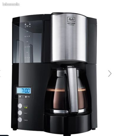 Cafetière melitta programmable optima timer