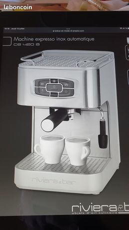 Cafetière Riviera et bar