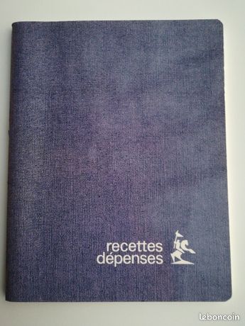 Cahier recettes dépenses comptabilité