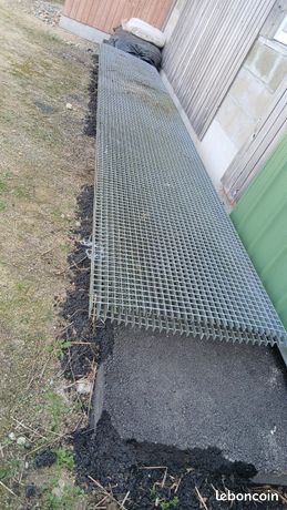 Caillebotis galva 6m x 1m