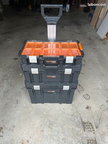 Caisse à outils de chantier Dexter Pro