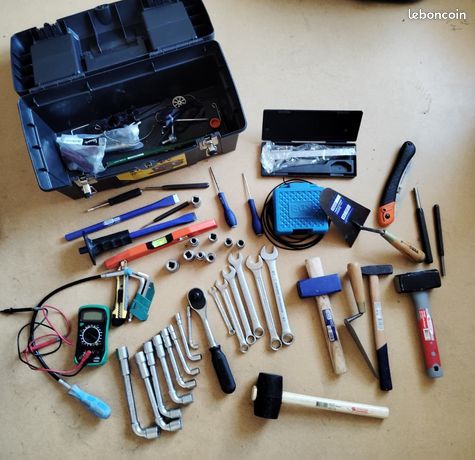 Caisse à outils pleine