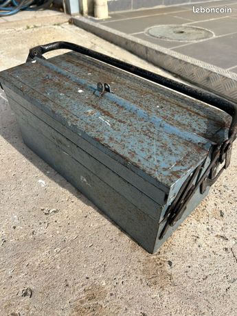 Caisse à outils vintage - métal