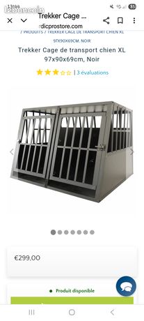 Caisse chien grand modèle