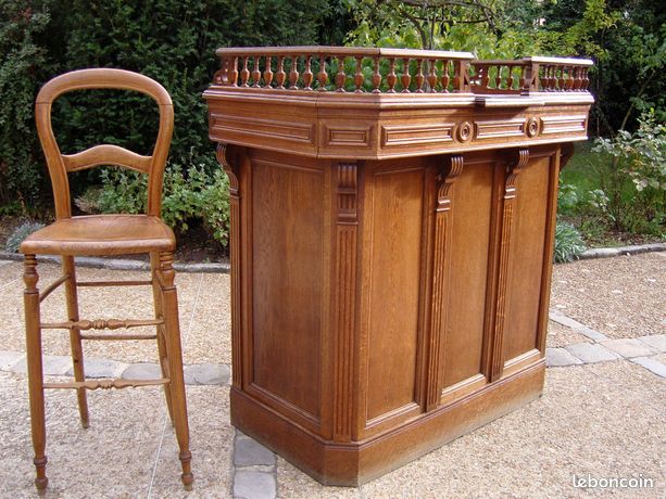 CAISSE DE MAGASIN, meuble de métier