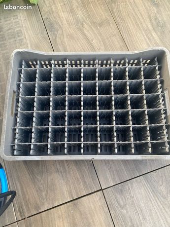 Caisse de rangement pour verre