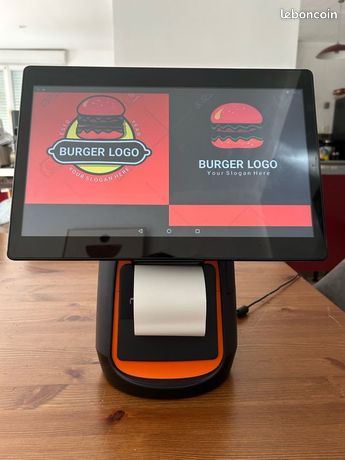 Caisse enregistreuse tactile tout en un double écran wifi Bluetooth imprimante ticket caisse tiroir