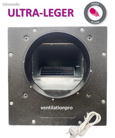 Caisson d'extraction NEUF pour VMC-Ventilation / extraction de hotte de cuisine pro/ restaurant - livraison express France entière