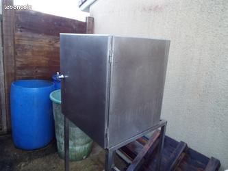 Caisson inox fumoire