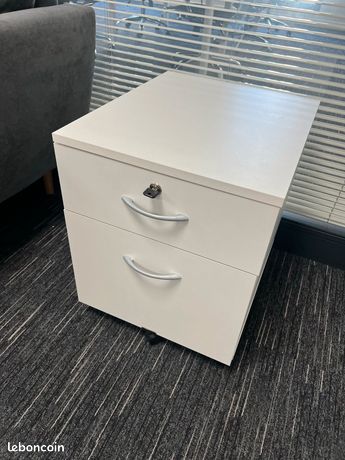 Caisson mobile blanc