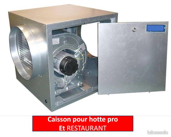 Caisson NEUF pour extraction et ventilation de HOTTE de cuisine professionnelle et restaurant / VMC- livraison Express
