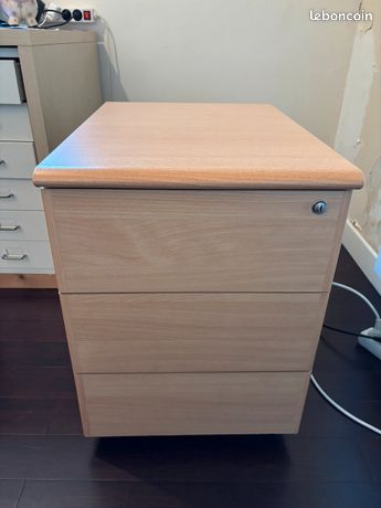 CAISSON de bureau a roulette 3 tiroirs