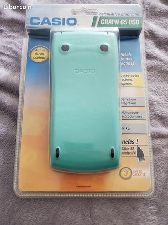 Calculatrice casino graph 65 usb