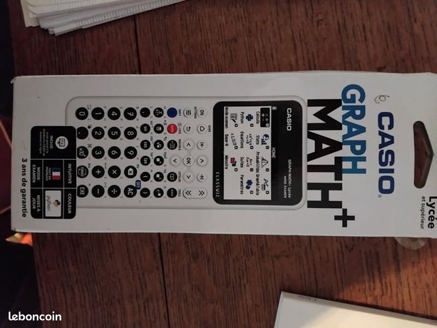 Calculatrice casio graph math+