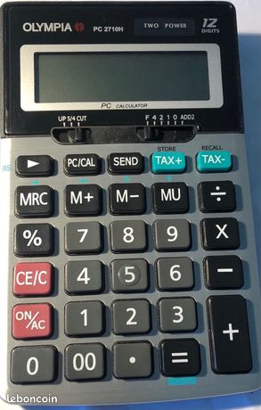 Calculatrice OLYMPIA PC 2710 H
