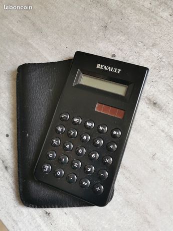 Calculatrice renault