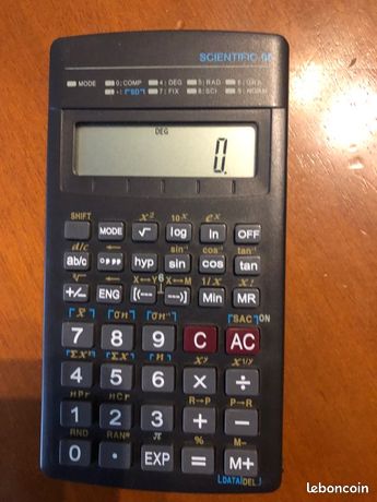 Calculatrice scientifique 08