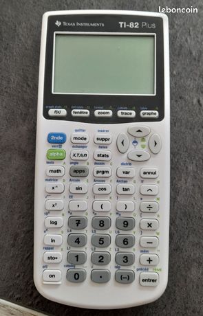 Calculatrice Texas TI-82 plus
