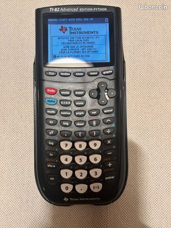 Calculatrice TI-82 Advanced Edition Python