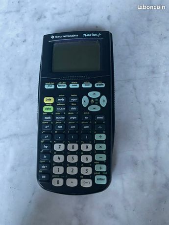 Calculatrice TI-82 URL masquée pour votre sécurité