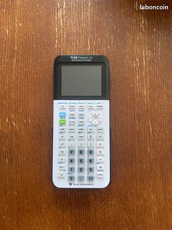 Calculatrice TI-83 Premium CE Édition Python