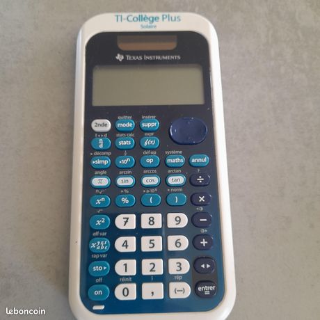 Calculatrice TI college plus