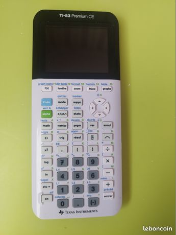 Calculette Texas Instrument TI-83 Premium