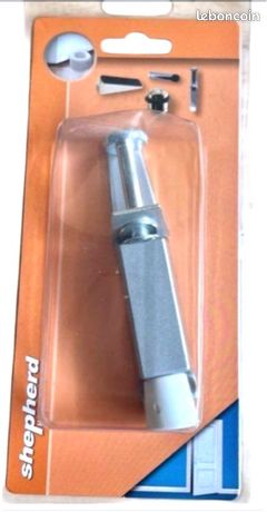 Cale-porte à pédale en acier argenté - REF 343160