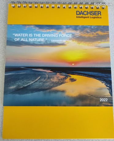 Calendrier Tryptique 2022 Calendar Dachser Transports