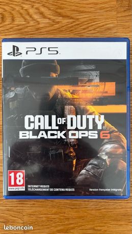 Call of duty black ops 6 PS5 BO6 Comme neuf