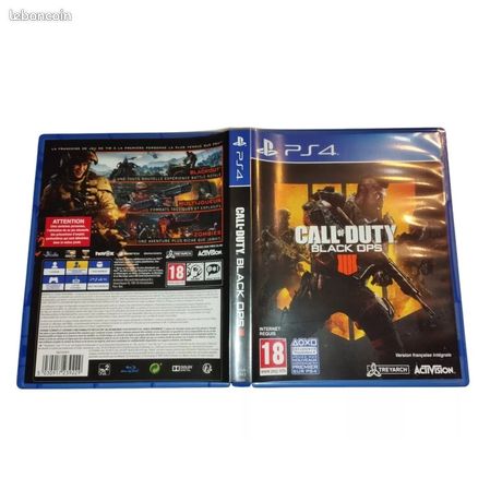 Call of Duty Black Ops Iii Sony PlayStation 4 ps4 boite