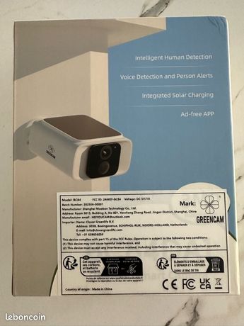 Caméra de surveillance solaire