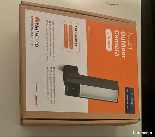 Caméra extérieur Netatmo