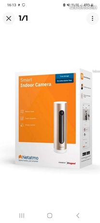 Camera netatmo Wi-Fi neuve sous sceller jamais deballer