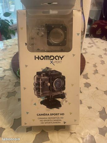 Caméra sport HD neuve avec accessoires