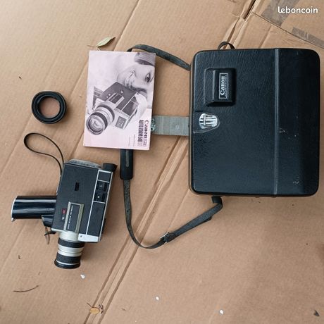 Caméra super8 dans sa malette