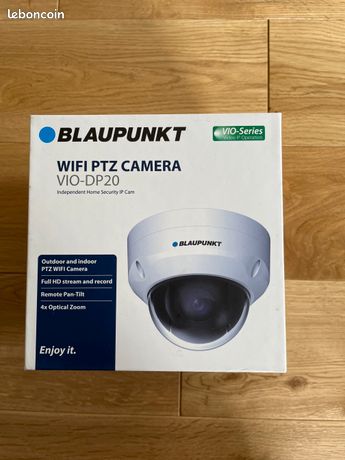 Camera surveillance sécurité Blaupunkt VIO-DP20 WIFI motorisée PTZ haute définition