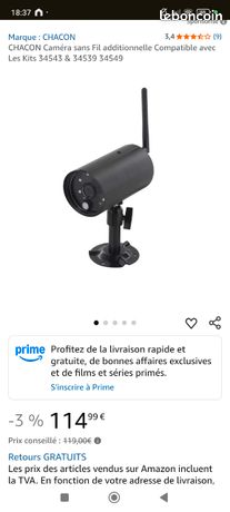 Caméra surveillance