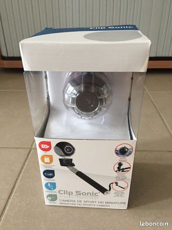 Caméra HD miniature grand angle, étanche avec son boîtier de protection