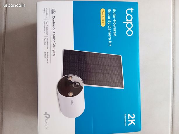 Caméra surveillance solaire