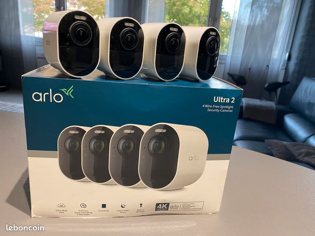 Caméras de vidéo surveillance Arlo Ultra 2