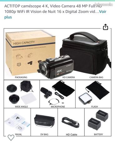 Caméscope AcTitop 4K