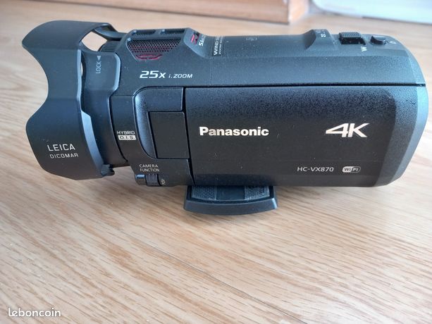Caméscope Panasonic HC VX870, Ultra HD 4K