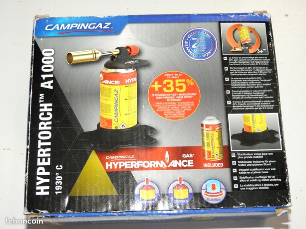 CAMPINGAZ hypertorch A1000 chalumeau soudure 1930°