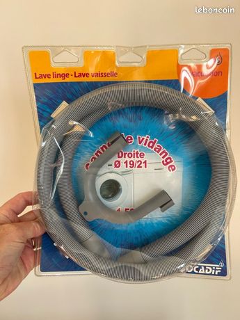 Canne de vidange pour lave linge ou lave vaisselle