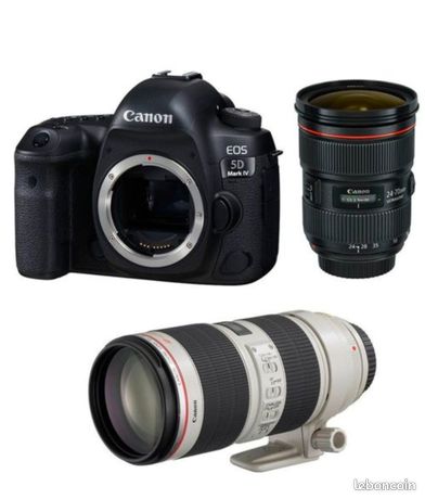 Canon 5d mark iv + 70-200 2.8 ii + 24-70 2.8