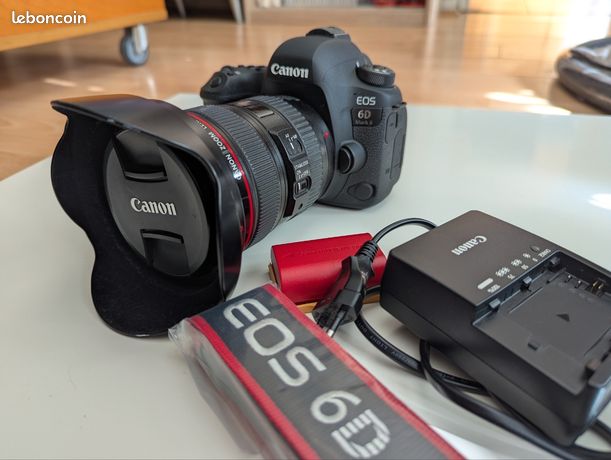 Canon EOS 6D Mark II + Objectif Canon EF 24105 mm f/4 L IS USM